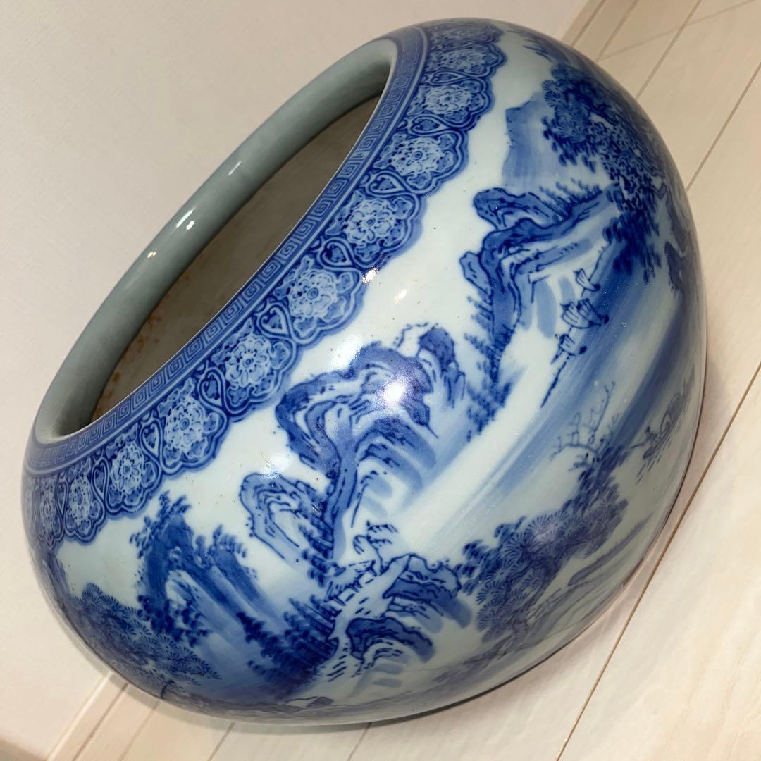 有田焼火鉢 骨董品　アンティーク