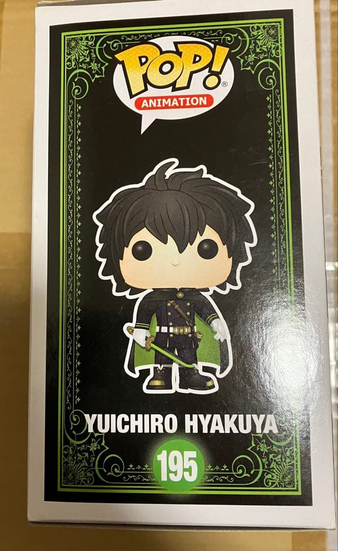 funko pop 終わりのセラフ フィギュア 百夜優一郎