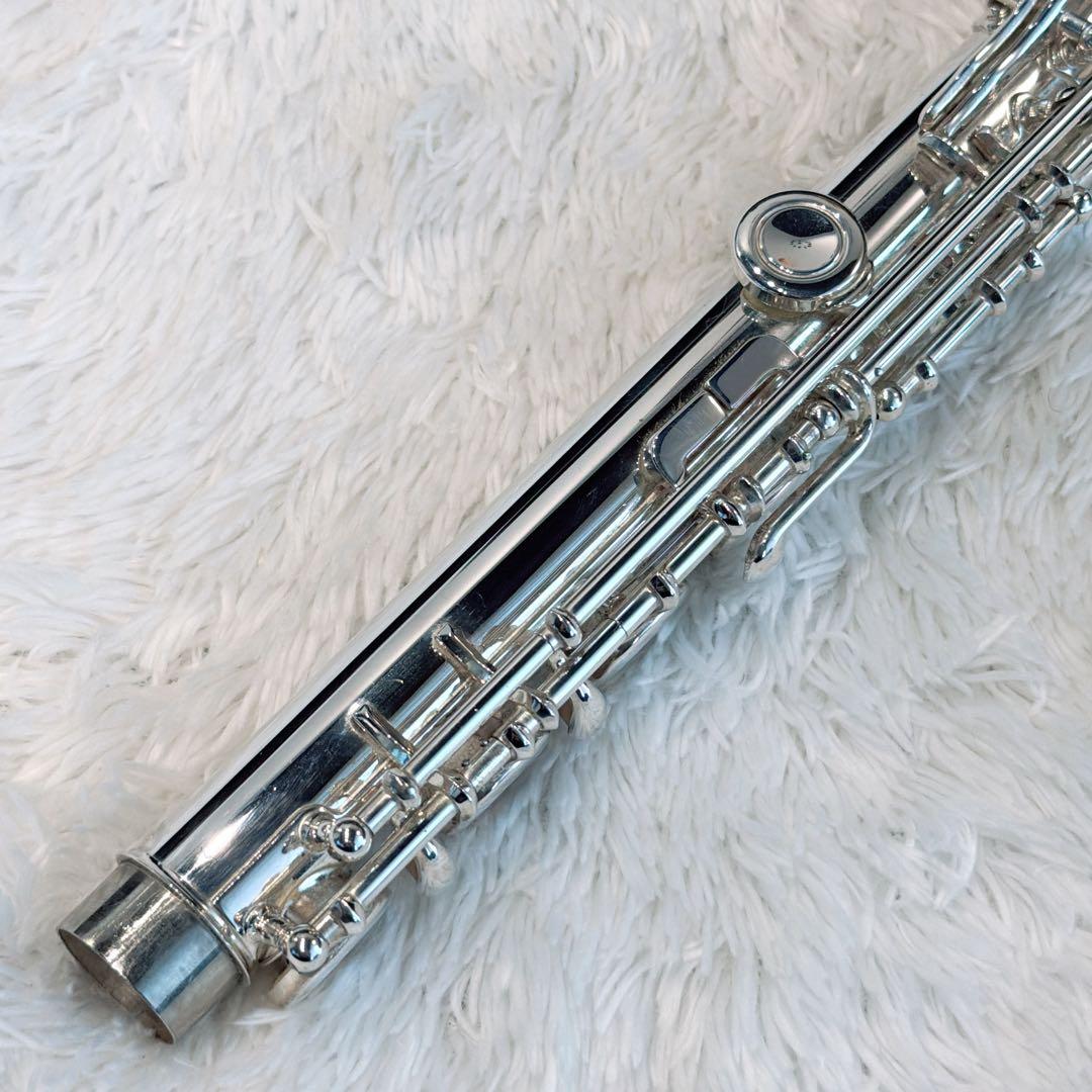 【磨き済】YAMAHA YFL-221 フルート 後期モデル Eメカ 銀メッキ