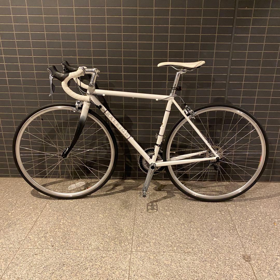 【美中古車！直渡】RALEIGH　ラレー　ロードバイク　クロモリ　カーボン　東京