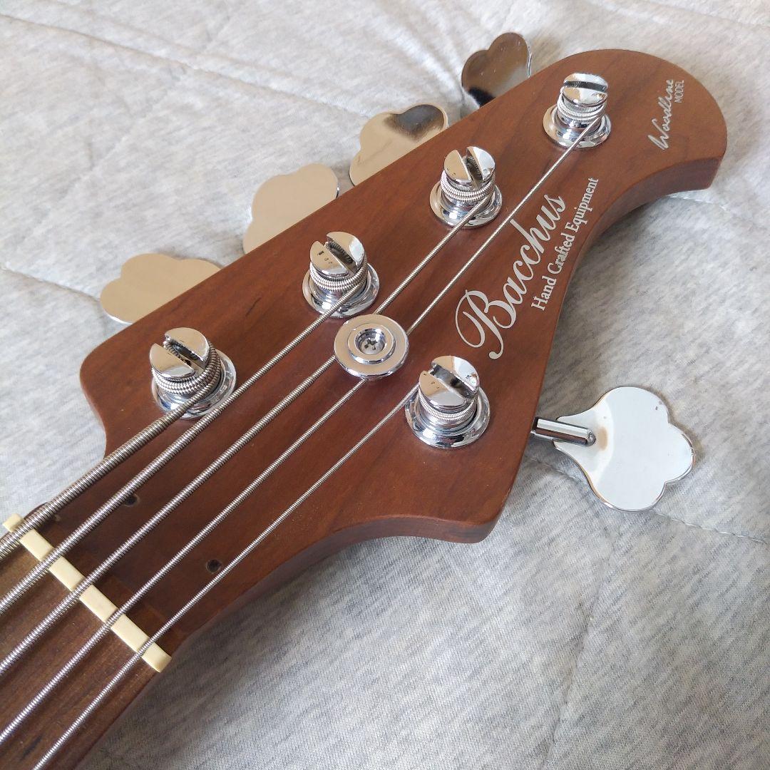 Bacchus バッカス WL5-ASH 5弦ベース シースルーブラック