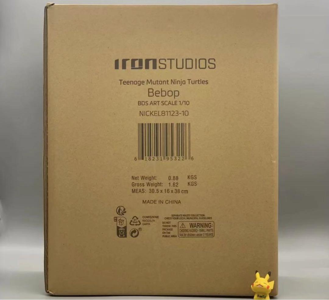 TMNT Iron ビバップ 1/10 スタチュー フィギュア