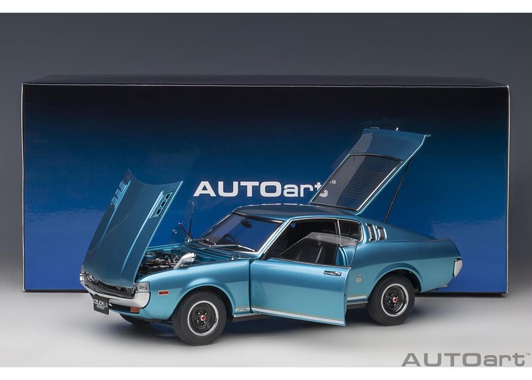 1/18 トヨタ セリカ リフトバック2000GT ターコイズブルー・メタリック