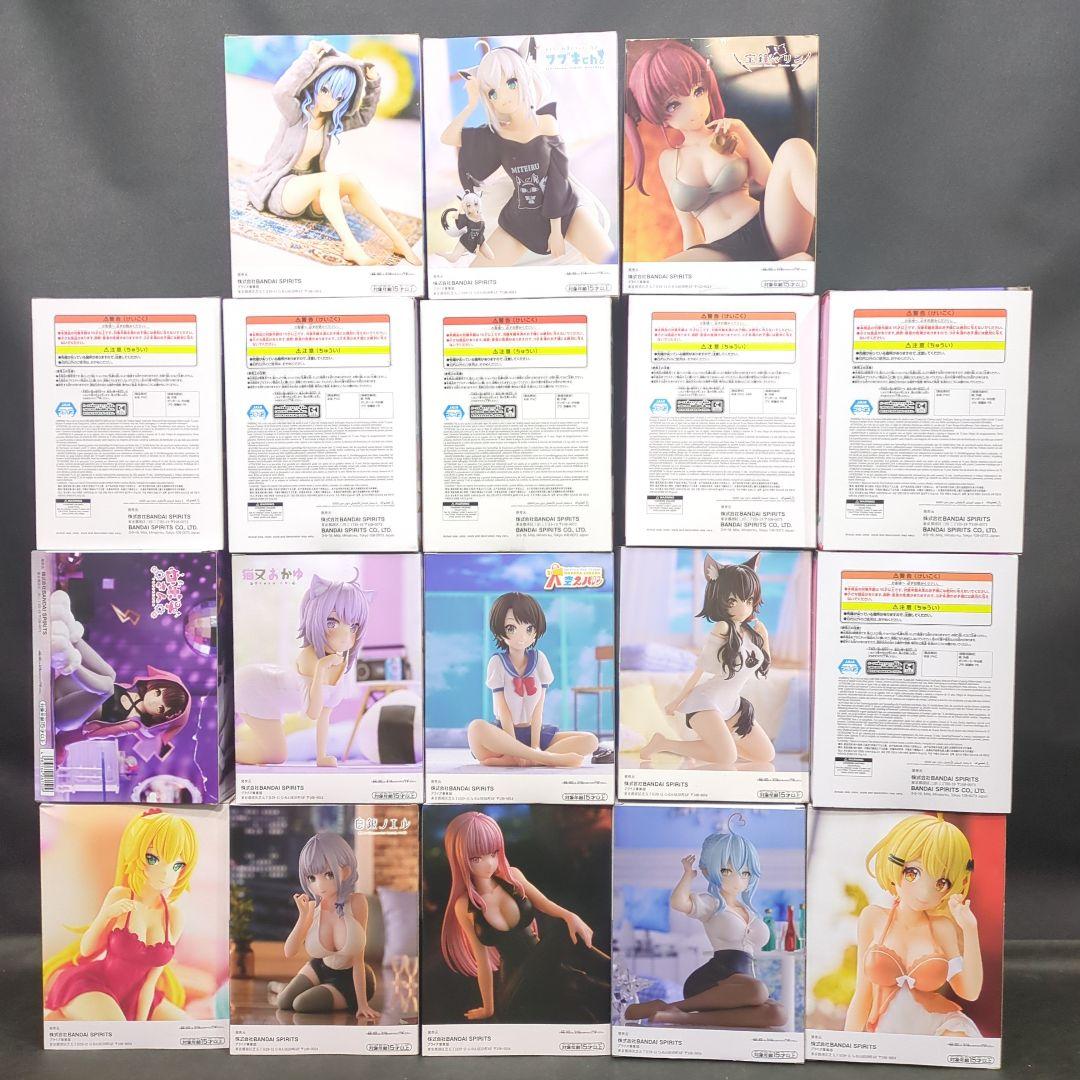 博衣こより　ラプラス　宝鐘マリン　白上フブキ　他　リラックスタイム　フィギュア②