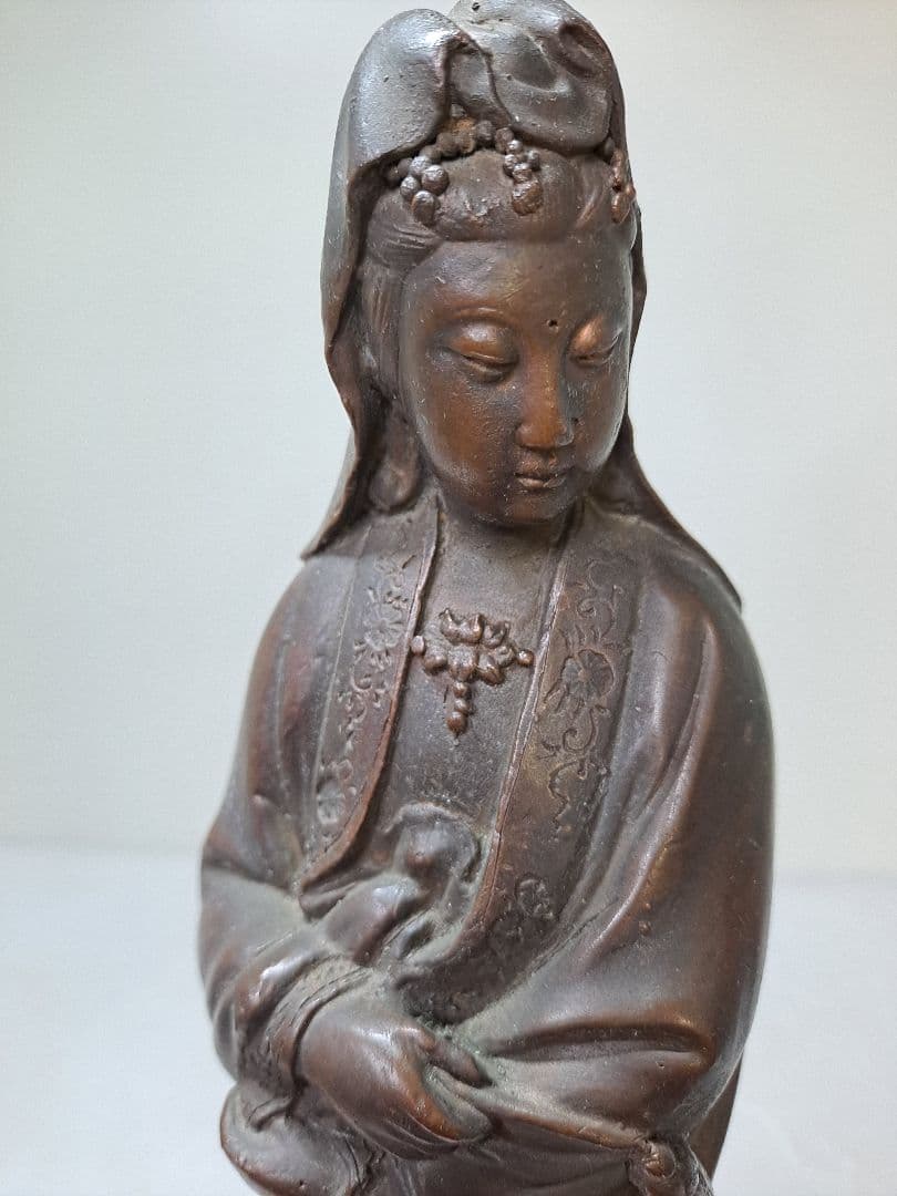 備前焼 仏像 観音様 観音像 如来像 観音像 如来像 陶像 工芸品 骨董品