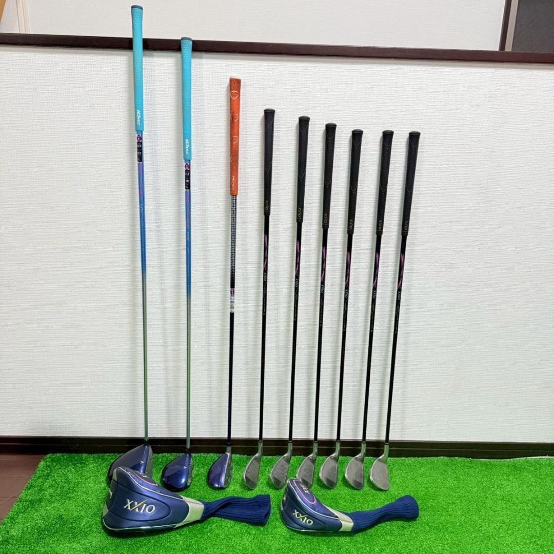 ゼクシオ レディース 9本セット MP600 MP900 フレックスL