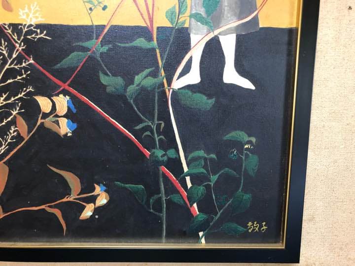 旅立ちの時★アクリル画★50号★額付き