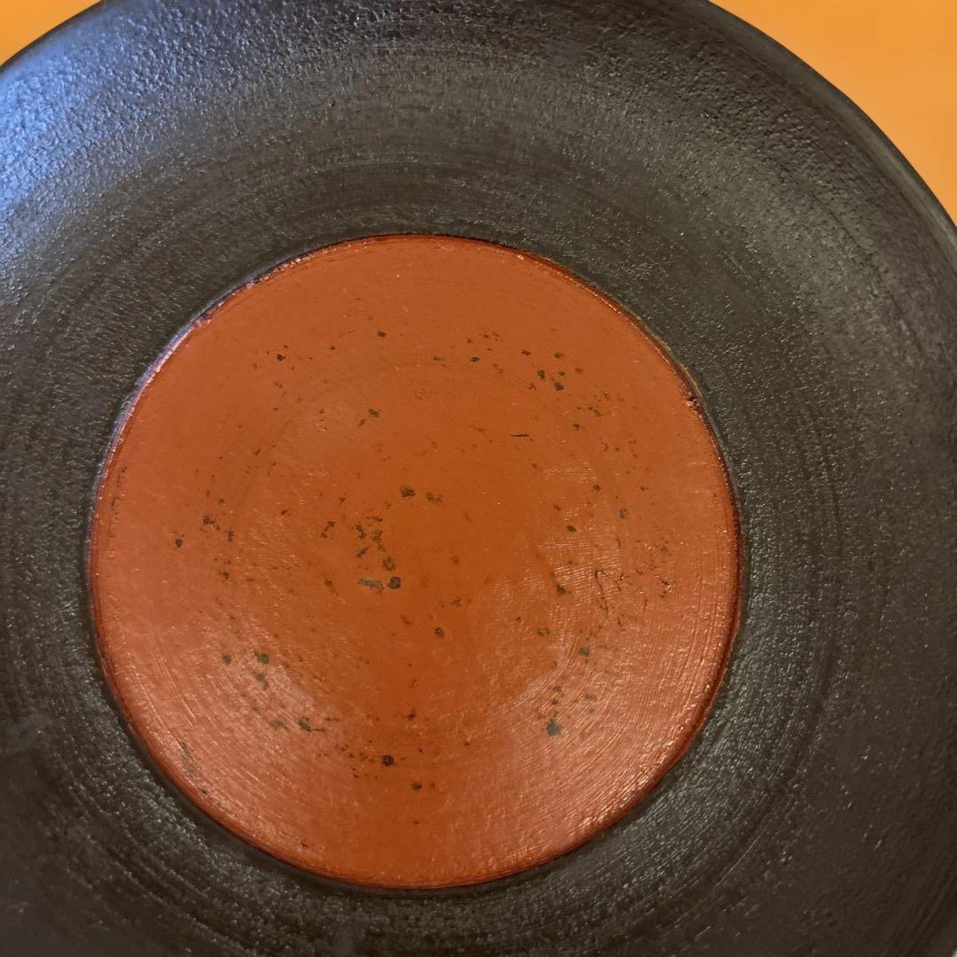 赤木明登作 日の丸茶托