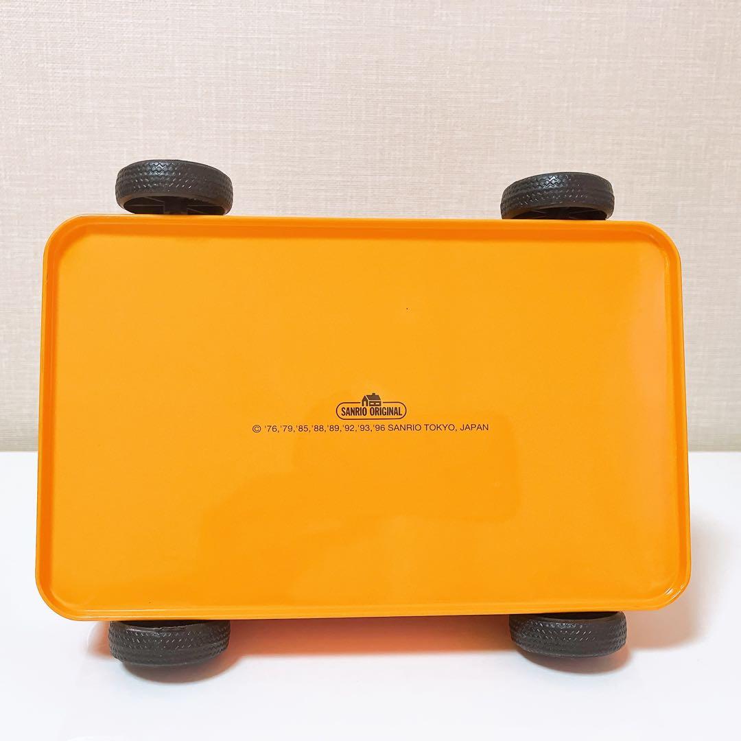 激レア⭐️レトロ 1996年 サンリオわくわくおでかけなかよしバス ブリキ缶 車