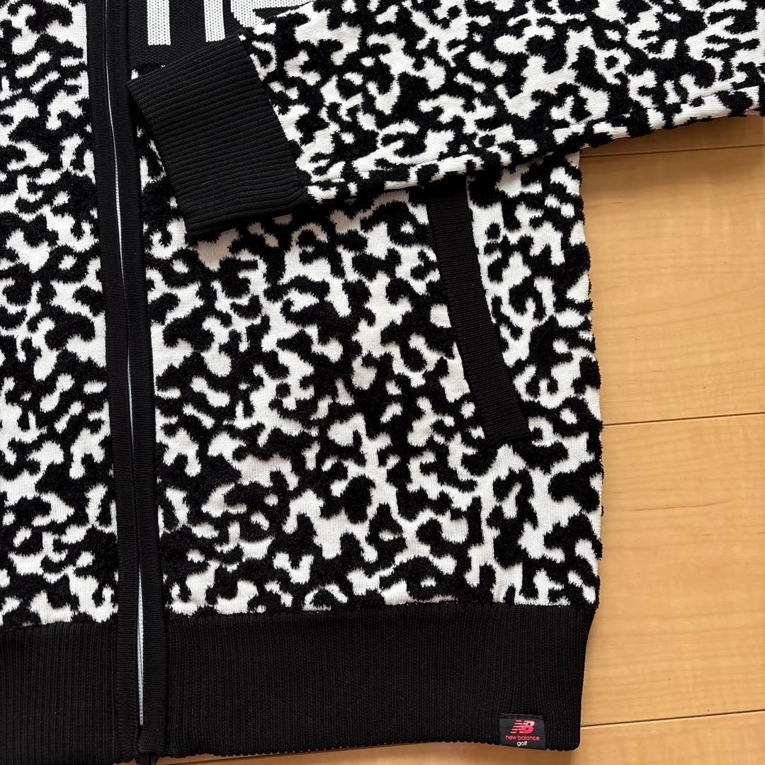 New Balance golfヒョウ柄ジャケット1
