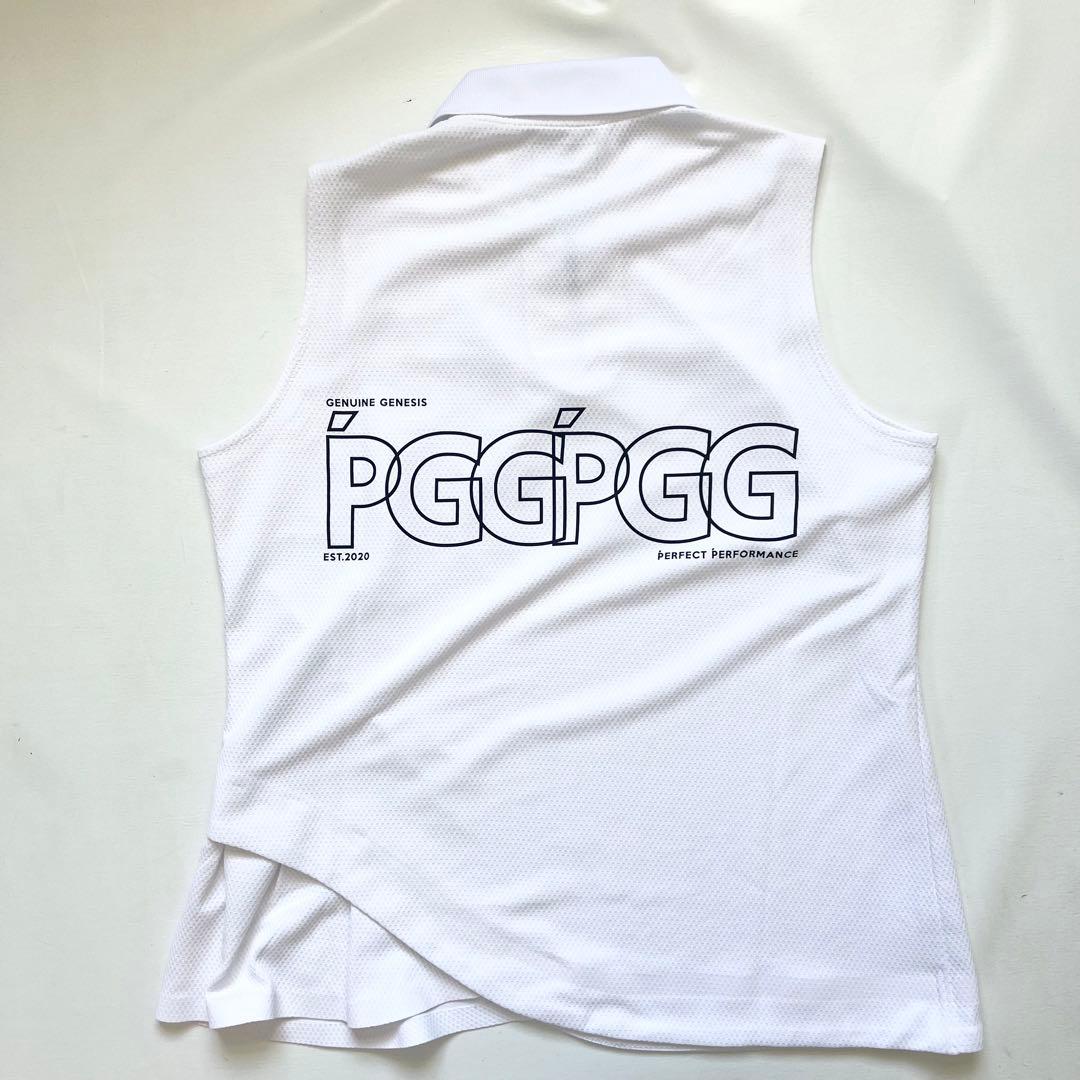 PGG パーリーゲイツ　セットアップ　ノースリーブシャツ　スカート レディース