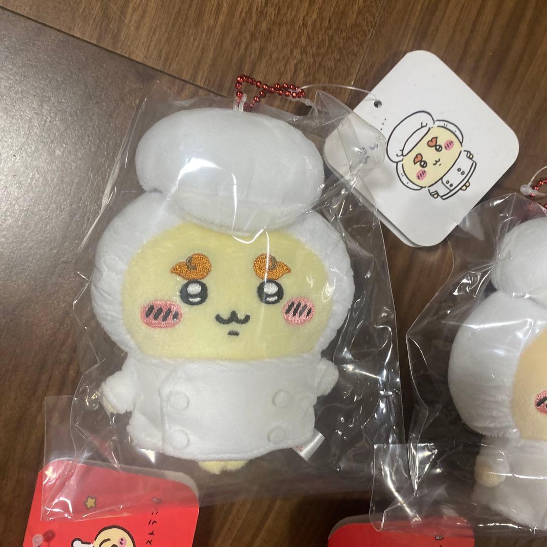 ちいかわ　レストラン　コック　キッチン担当　シーサー　くりまんじゅう　うさぎ