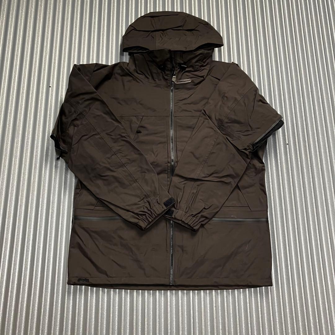 未使用　グリーンクロージング　オガジャケット　ビブパンツ　スノボウェア　上下　L