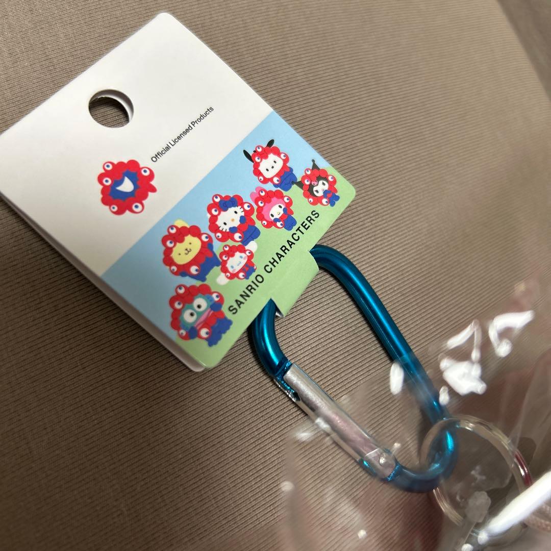 新品【EXPO2025】会場限定ミャクミャクなりきりキティぬいぐるみBCカラビナ