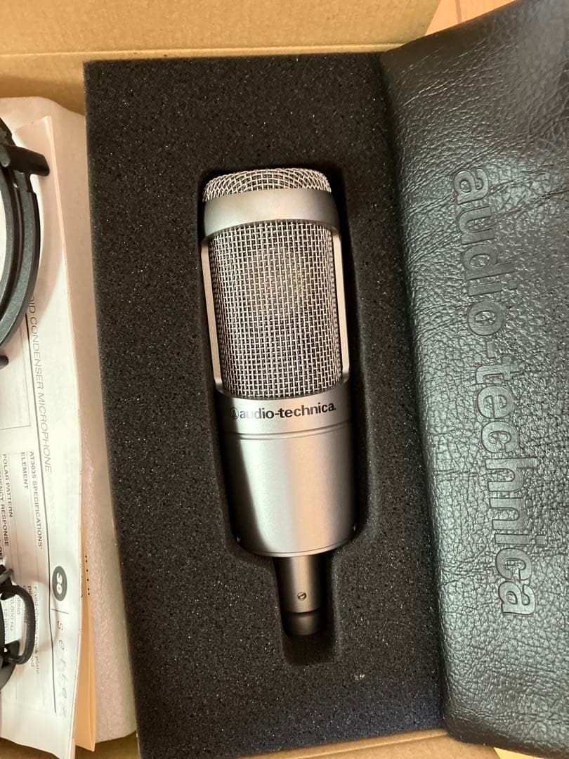【新品未使用】　audio-technica AT3035 コンデンサーマイク
