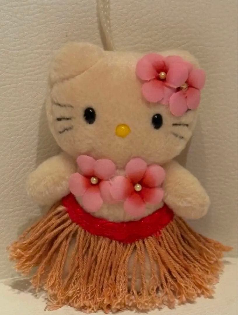 ハローキティ フラ アロハ　ハワイアン マスコット 新品 2000年