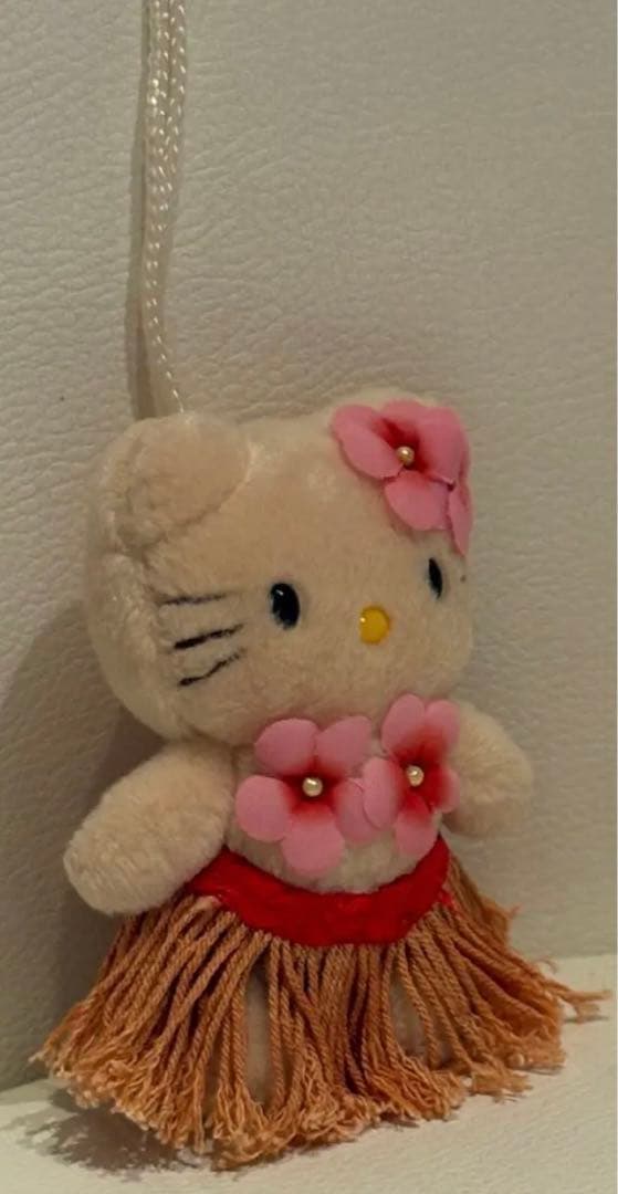ハローキティ フラ アロハ　ハワイアン マスコット 新品 2000年