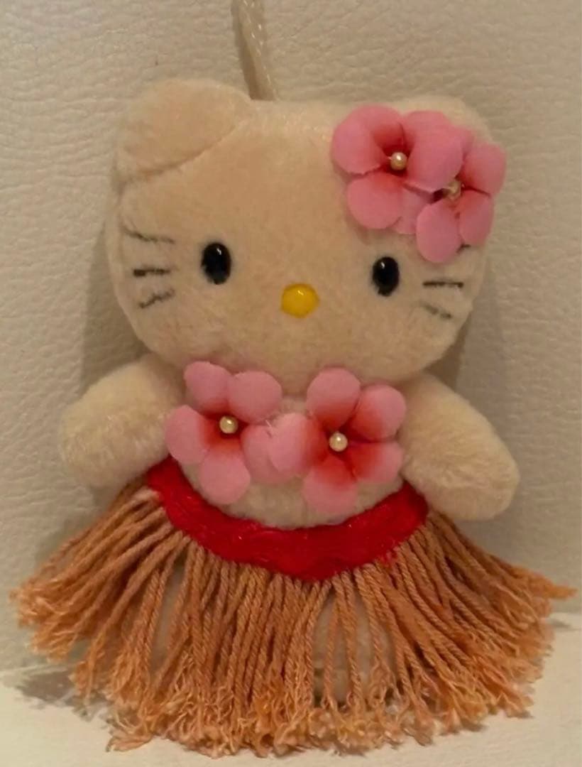 ハローキティ フラ アロハ　ハワイアン マスコット 新品 2000年