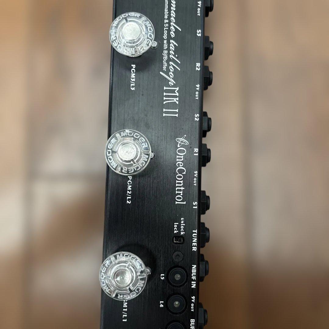 ギター One Control Chamaeleo Tail Loop MKII