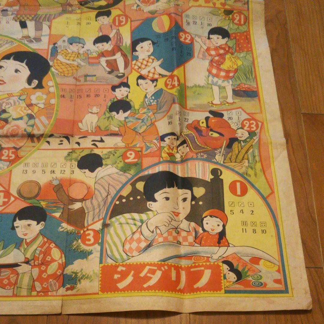 戦前？右読みレトロすごろく