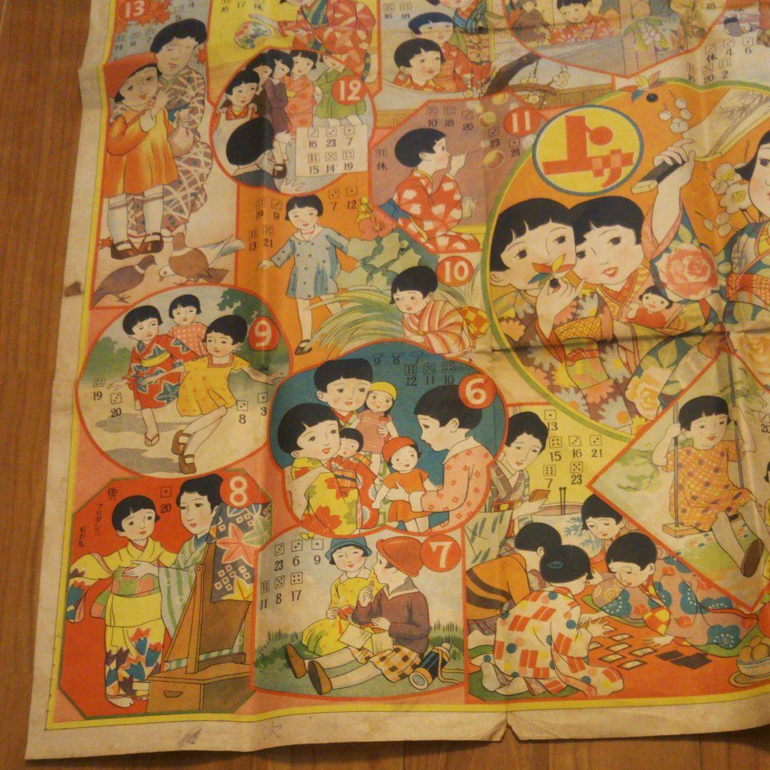 戦前？右読みレトロすごろく