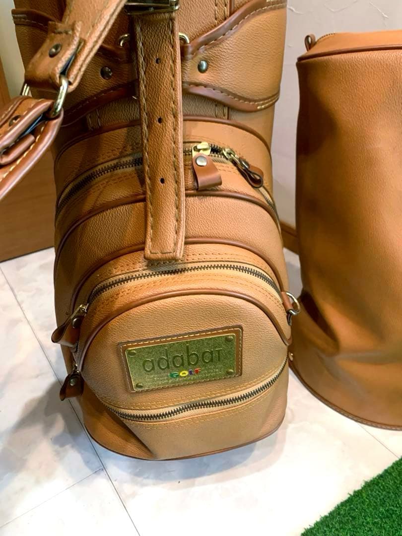 良品　高級モデル　アダバット　キャディバッグ　シューズケース　メンズレディース