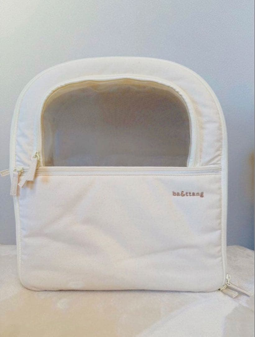 ba&ttangソフトカーブバックパック アイボリーM 完売美品