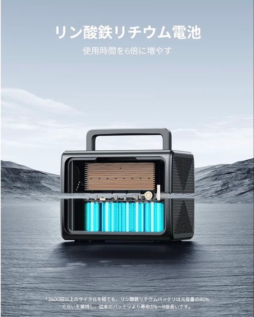 新品 BLUETTI ポータブル電源 EB3A 蓄電池 バッテリー