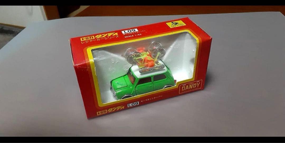 トミカダンディ　ミニクーパーサイクリング　Ｌ09 1/43