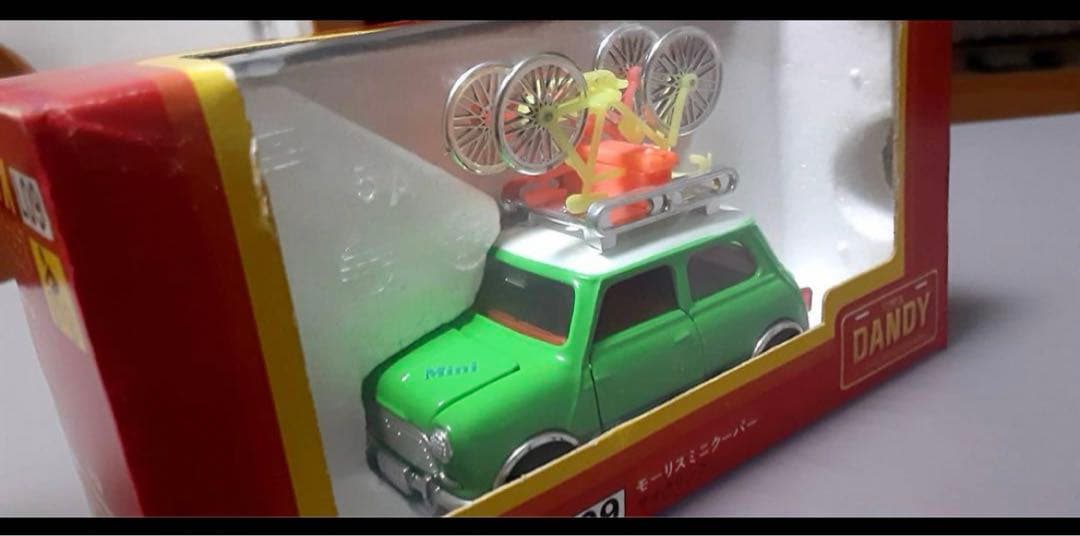トミカダンディ　ミニクーパーサイクリング　Ｌ09 1/43