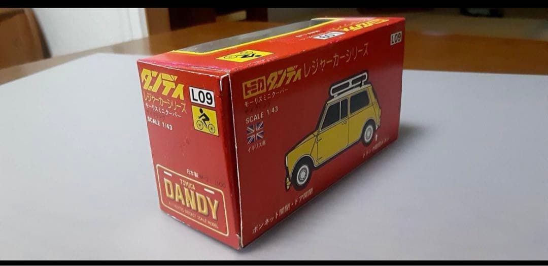 トミカダンディ　ミニクーパーサイクリング　Ｌ09 1/43