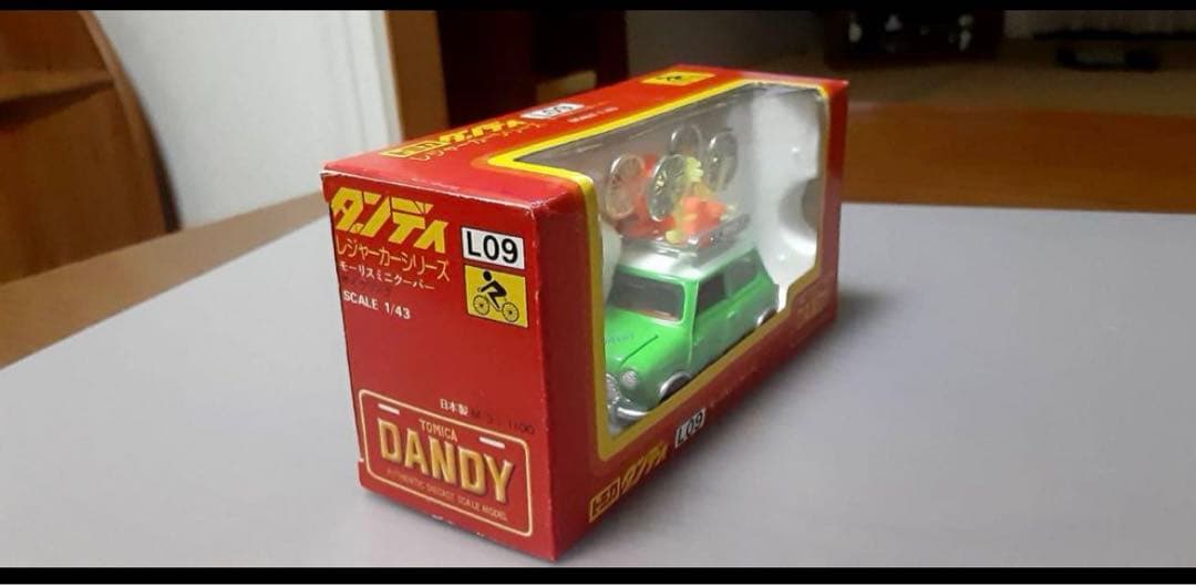 トミカダンディ　ミニクーパーサイクリング　Ｌ09 1/43