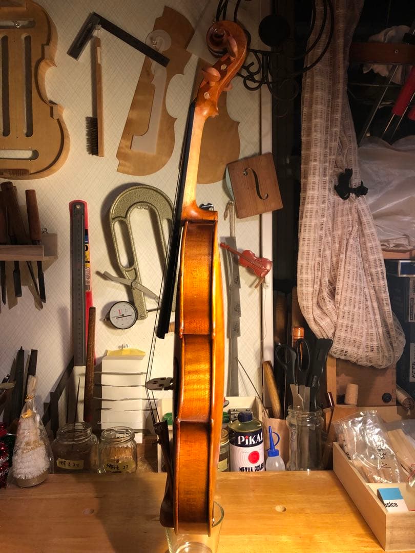 【駒&魂柱調整済】Nicolo Santi NSN60S中古バイオリン 4/4