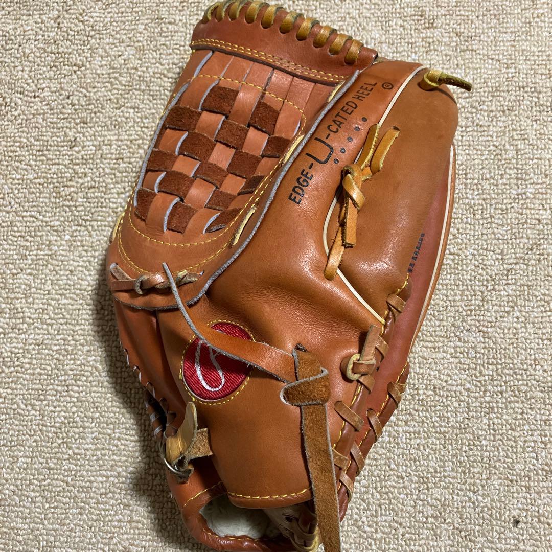 RaulingsローリングスPRO-SB135 ブラウンレザーグローブ 外野用