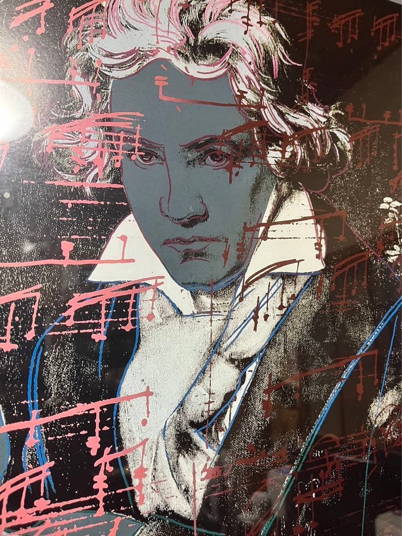 希少　Andy Warhol アンディウォーホル ポスター　ベートーベン