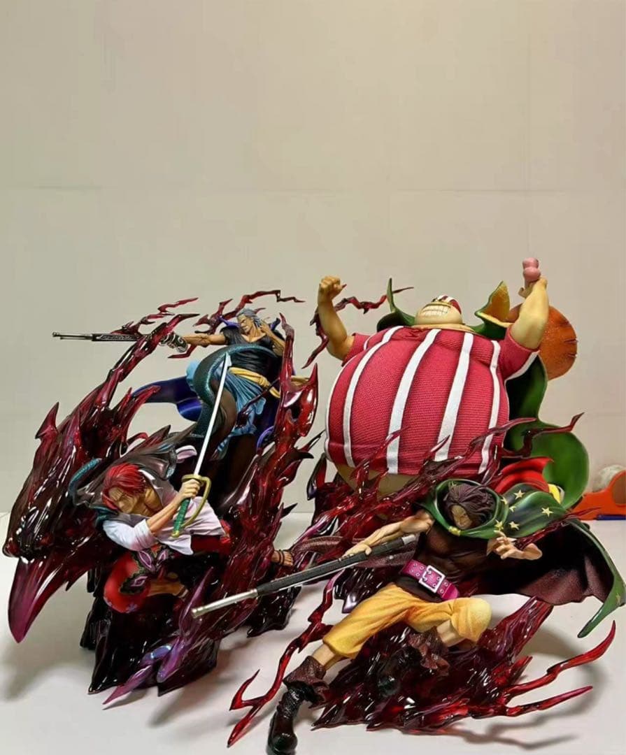ワンピース　Jacksdo 4体　ガレージキット　フィギュア　完成品