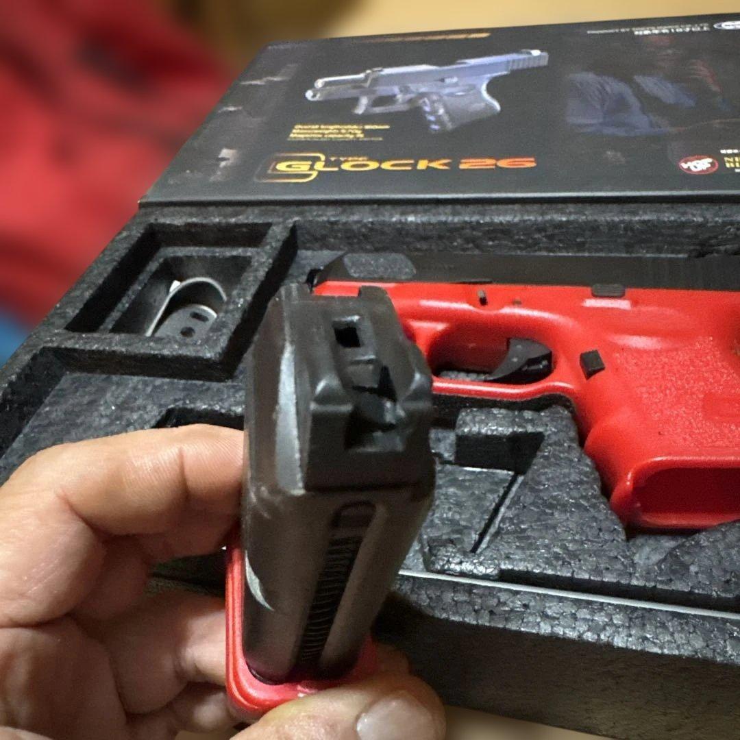 東京マルイ　グロック26　GLOCK 26　レッド　赤