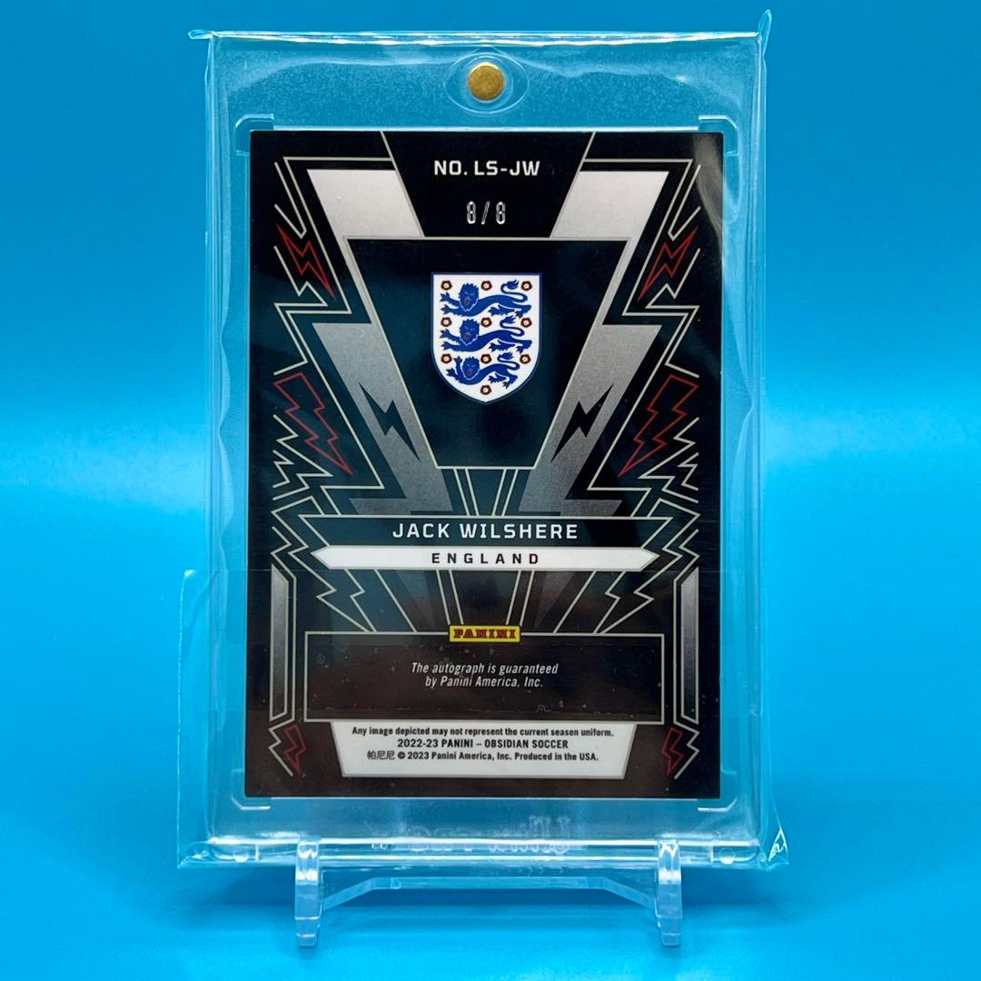 22-23 PANINI WILSHERE ウィルシャー  直筆サイン 世界8枚