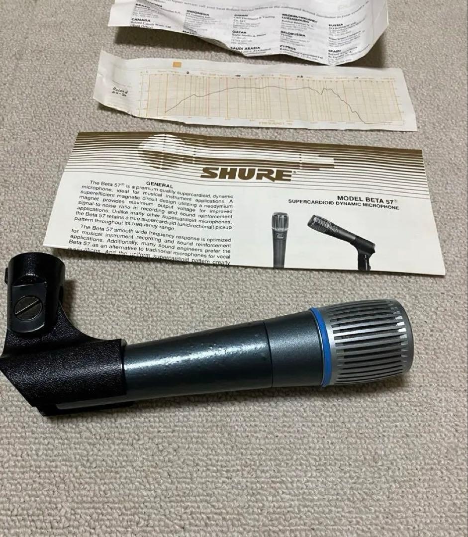 SHURE BETA 57A ダイナミックマイク