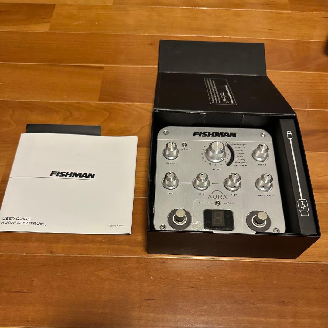 FISHMAN AURA Spectrum アコースティックギター　プリアンプ