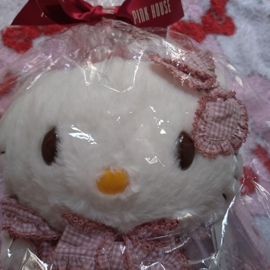 ♡ピンクハウス　ハローキティ　ぬいぐるみ♡ピンク ギンガム
