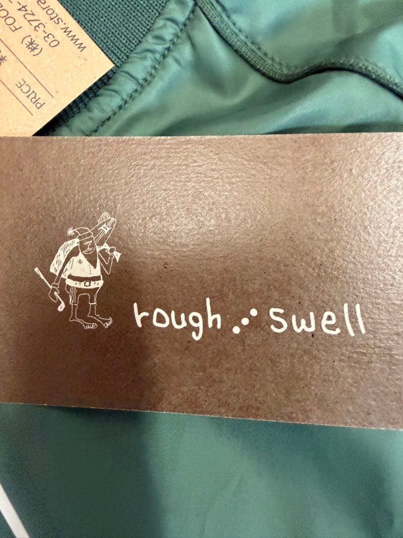 新品正規品【ROUGH&SWELL/M】ナイロンスニードプルオーバーブルゾン