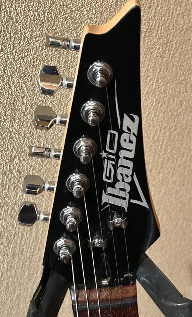【極美品】Ibanez Gioシリーズ　　ブルー　キルトトップ　ケース付き