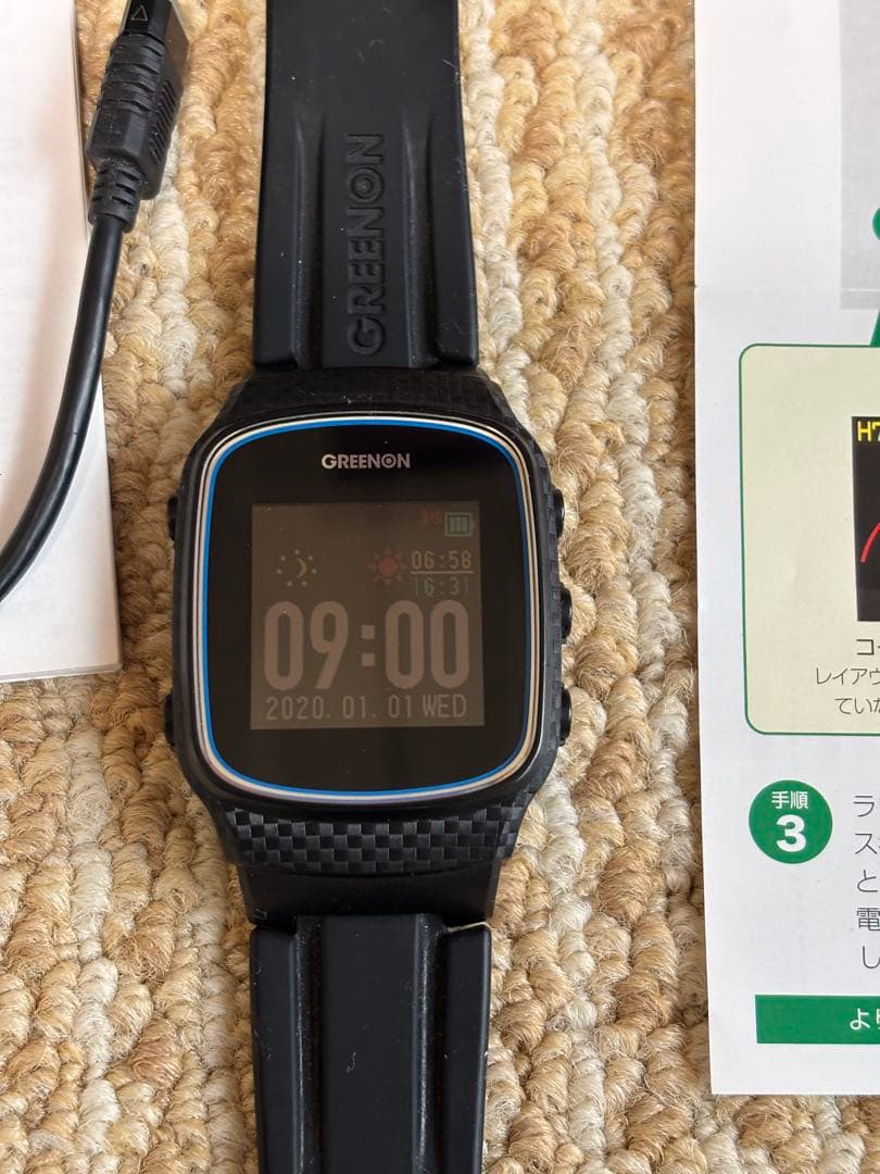 GOLF WATCH NORM II GPS機能付き