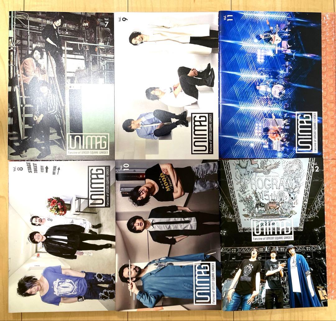 【UNIMAG】ユニゾンファンクラブ会報Vol.1〜21＋グッズ数点セット