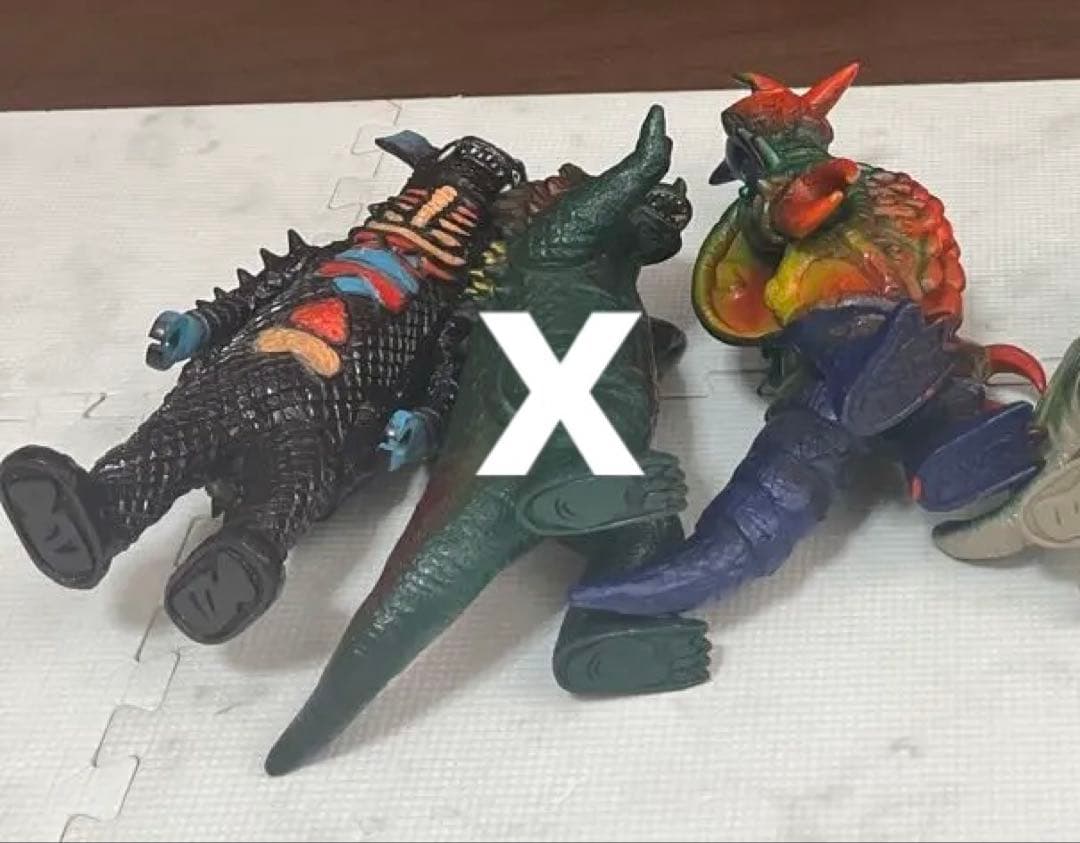 ポピー怪獣足製8体ソフビ