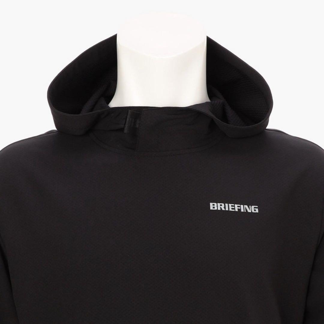 【新品・タグ付き】 今期新作 BRIEFING メンズ フーディー 黒 M