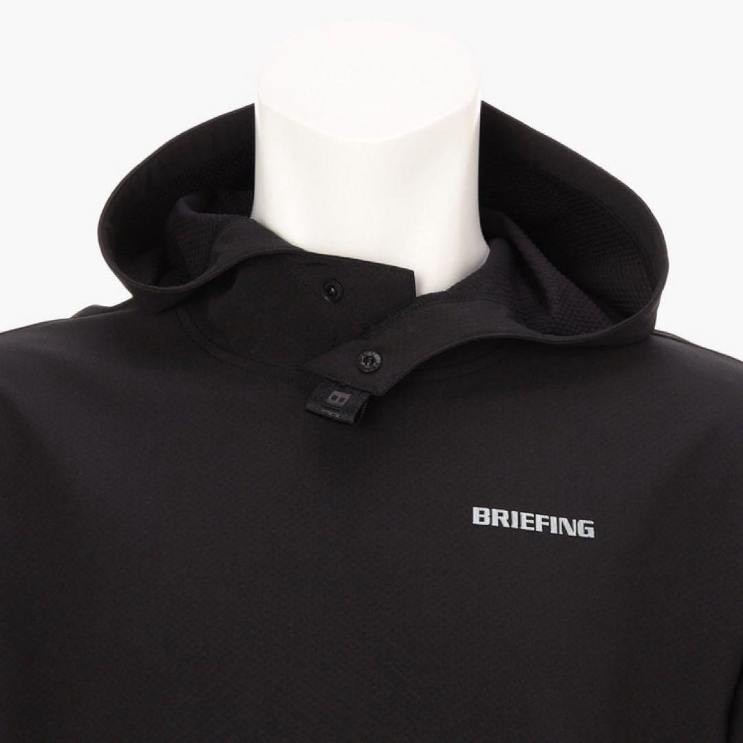 【新品・タグ付き】 今期新作 BRIEFING メンズ フーディー 黒 M