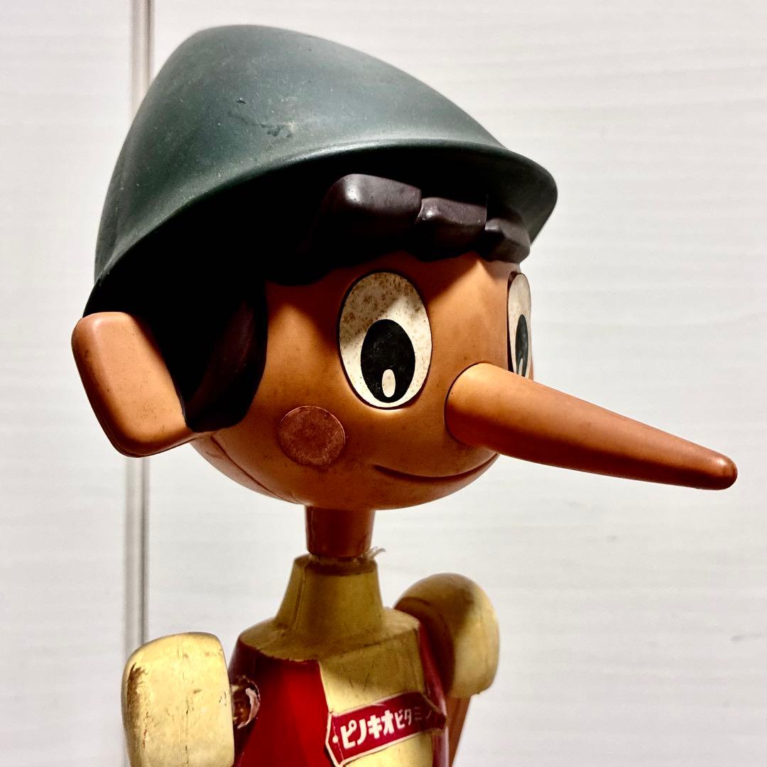 【希少 懸賞 景品】小野薬品 ピノキオビタミン 人形