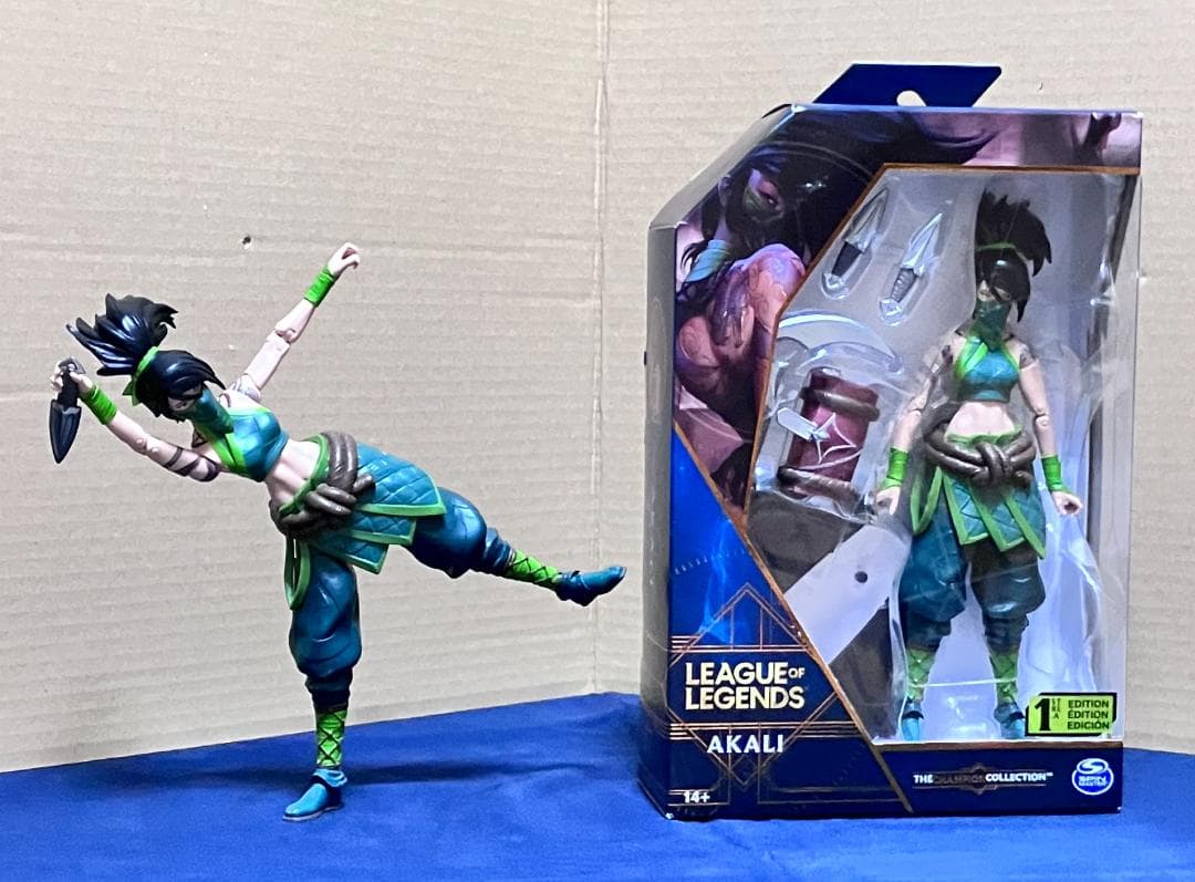新品未開封 リーグオブレジェンド『アカリ』1/10スケール アクションフィギュア